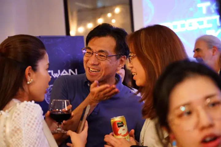 Wine, cans and laughter — Taiwan Digital Night 2024 — Taipei